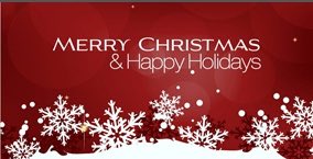 Merry Christmas and Happy Holidays! Wishing everyone a blessed and joyous holiday!