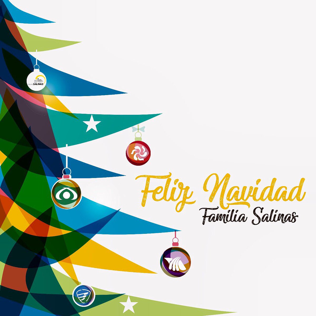 RicardoBSalinas's tweet image. Los sentimientos de unión y generosidad que en estas fechas nos acercan, deben ser la fuerza de nuestros valores a lo largo del año, para tener familias muy sólidas y un mejor México.
Mi familia y yo les mandamos un gran abrazo y nuestros mejores deseos. ¡Felices fiestas!