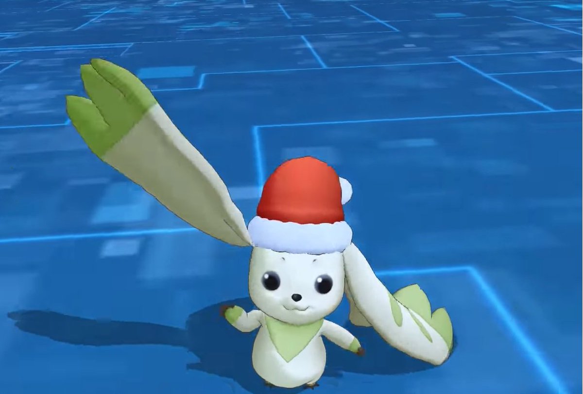 DigimonWorldEsp's tweet photo. ¡ #FelizNavidad a todos todos Niños Elegidos!
Pasad una buena noche en familia y junto a vuestros Compañeros Digimon
Seguimos contando los días para Digimon Story Cyber Sleuth Hacker's Memory (19.1.2018) donde podremos poner así de navideño a nuestros Digimon. https://t.co/a9sVUjpQYz