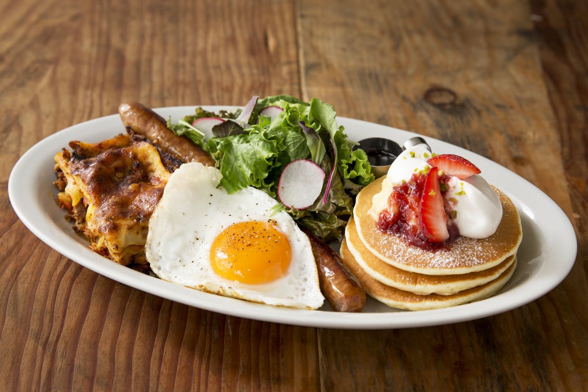 ルミネ立川店 Auf Twitter 4f ジェイ エス パンケーキカフェ Lunchメニューに新しいメニューが加わりました 大人気のラザニアにストロべリーカスタードのミニパンケーキ イベリコ豚のソーセージと目玉焼き ワン プレートお食事とデザートの両方をお楽しみ