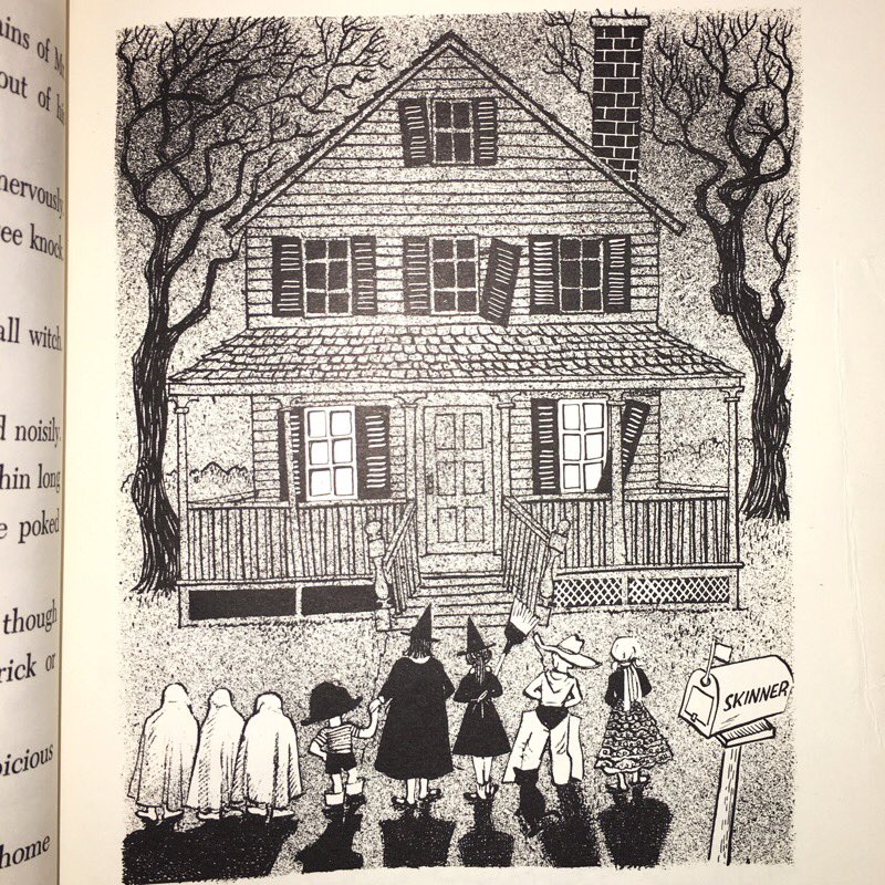 ILL_SPECS's tweet photo. The Blue-Nosed Witch
By #MargaretEmbry 
Illustration by #CarlRose
©️1956
#illustration #bluenosedwitch #halloween #witch https://t.co/tI2MCHSFRU