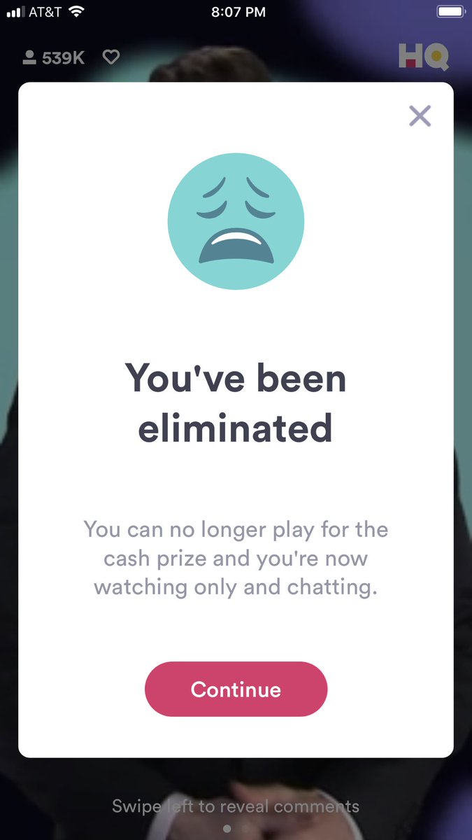 I pick Kendrick Lamar and you eliminated me! What gives <a href="/hqtrivia/">HQ Trivia</a> ????