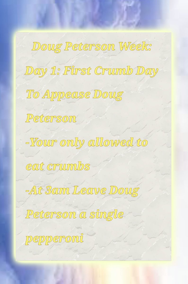 termite_christ's tweet photo. Doug Peterson Week day one Crumb Day #Doug #Peterson #Week #Crumb #Day https://t.co/eaPO9eKOBF