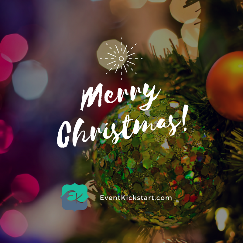 EventKickstart's tweet image. No matter if you're an engaging host, a popular vendor, or just starting out, we're sure #Christmas is an incredibly busy time for you. Don't forget to make time for the ones that matter most. Merry Christmas!
