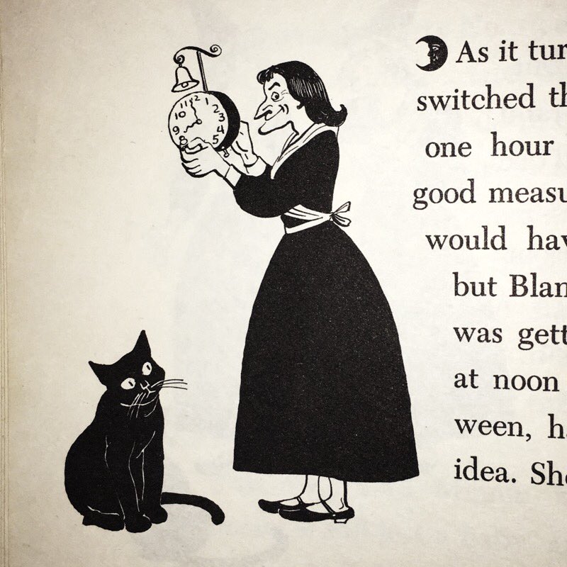 ILL_SPECS's tweet photo. The Blue-Nosed Witch 
by #MargaretEmbry
illustration by #CarlRose
©️1956
#illustration #bluenosedwitch #halloween #witch https://t.co/RBHIEw5xD3