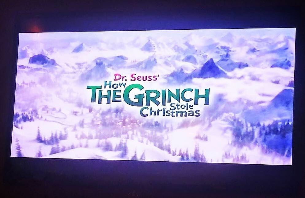 #TheGrinch 👌📺🌲⛄️