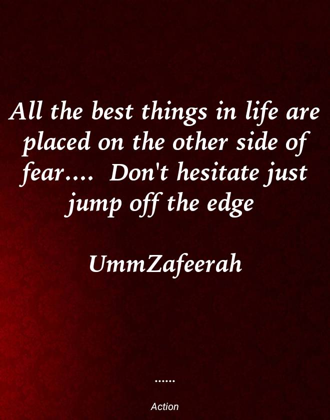 umm_zafeerah's tweet photo. Take the dare....  Overcome your fear https://t.co/xrVwEB7r54