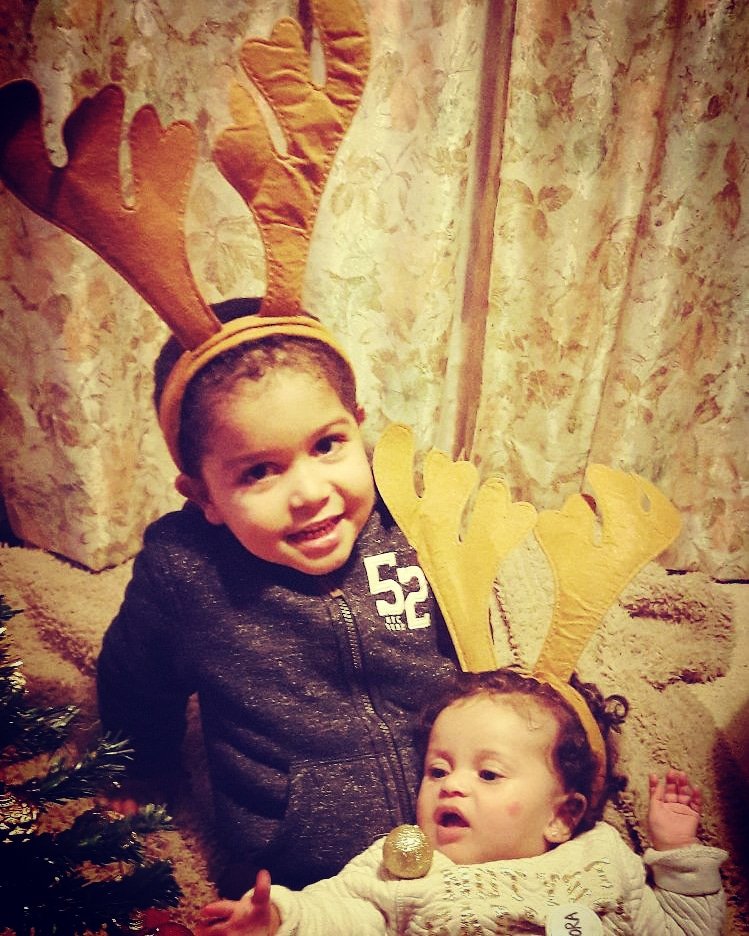 Feliz Navidad❤🌲🎄🍾🎉🎁 #myBabys #MerryChristmas #Navidad #family #papaNoel #regalos #familia