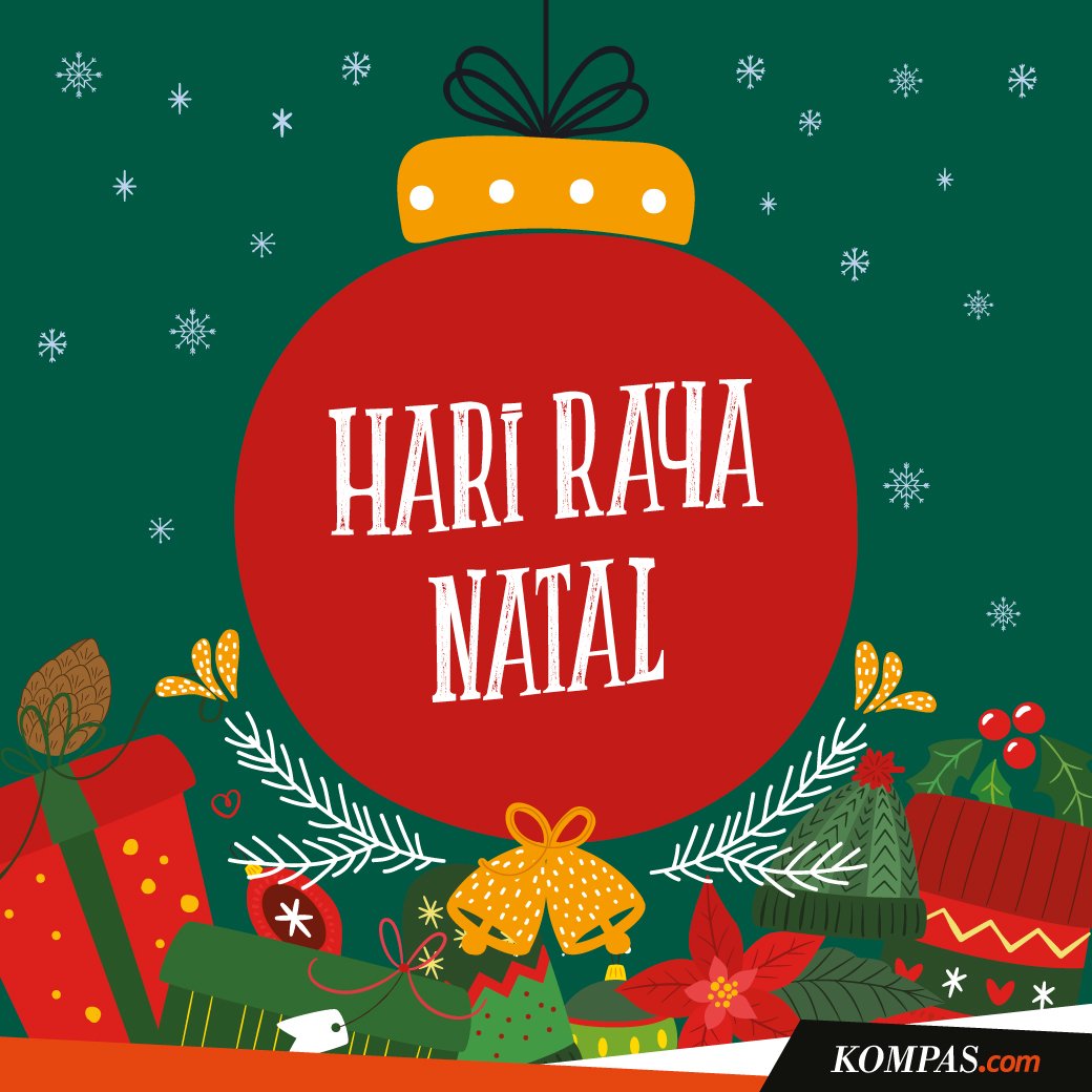 kompascom's tweet photo. Selamat Natal bagi kamu yang merayakannya..
Semoga damai dan kasih Natal selalu menyertai kita semua. https://t.co/eH3bCIHXQr