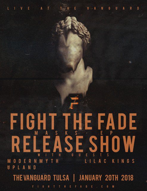 TulsaVanguard's tweet photo. Saturday, 01/20! @FightTheFade w/ #ModernMyth @Uplandofficial @LILACKINGS Get tickets here: https://t.co/XCm1T7XYpj https://t.co/4QpFqCe2O6