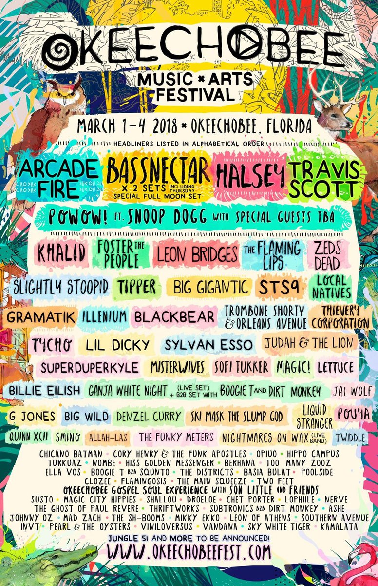 FestivalGoers_'s tweet photo. ⚠️OKEECHOBEE GIVEAWAY⚠️

Retweet to win 2 Tickets to Okeechobee Music Festival! 

Must be following @FestivalGooers in order to win!

Winner Selected On January 1, 2018
Good Luck 😉 https://t.co/XHa3Hz7kGJ