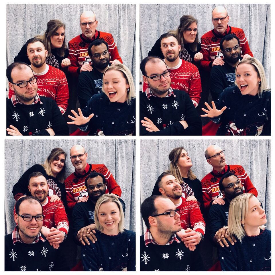 Happy Holidays from the #531 leadership team! #awkwardxmasfam #alwaysbringingjoy <a href="/BrennaHeidrick/">Brenna Heidrick</a> <a href="/FerreroAmy/">Amy</a> <a href="/A_Leigh_/">AV</a>