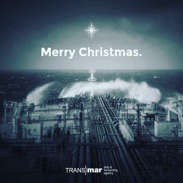 TransmarShip's tweet photo. Wishing you and your loved ones a very Merry Christmas and a Happy New Year! https://t.co/U5GTUu0BIZ