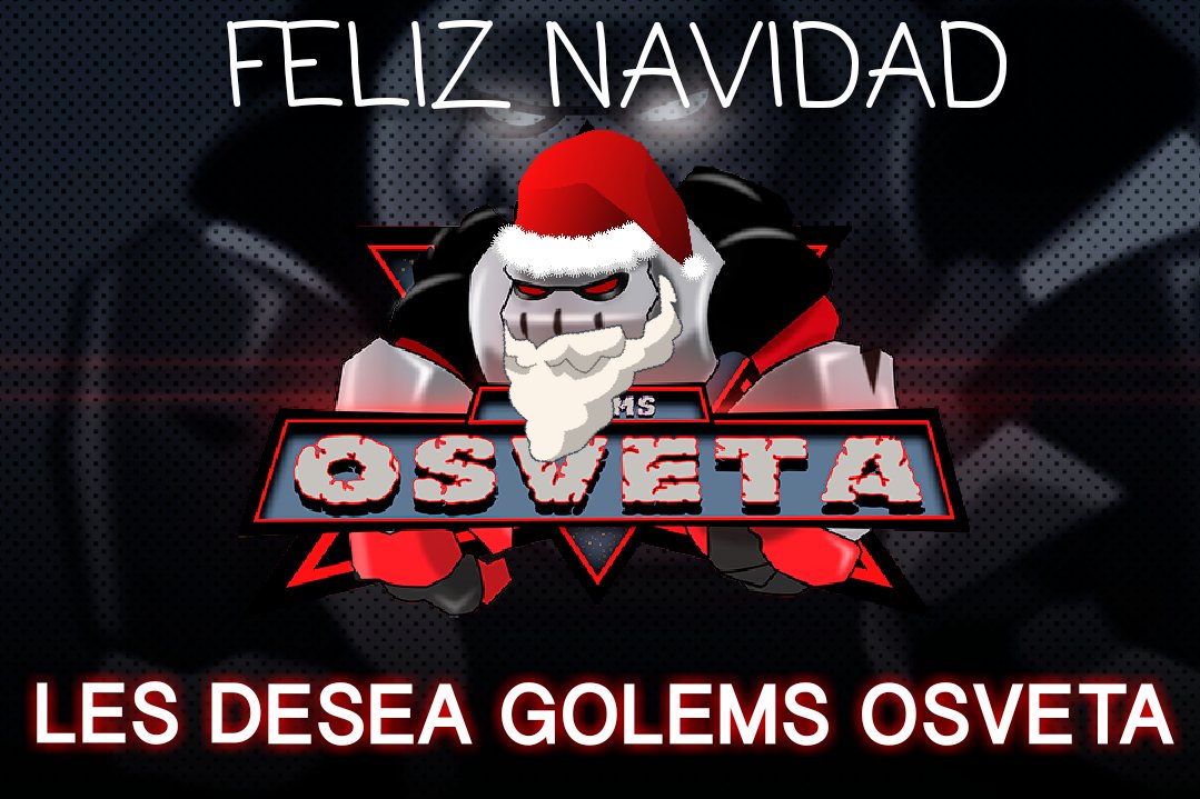 La familia Golems Osveta desea a toda la comunidad de Clash Royale una FELIZ NAVIDAD 🎄🎆🎇🎉🎊