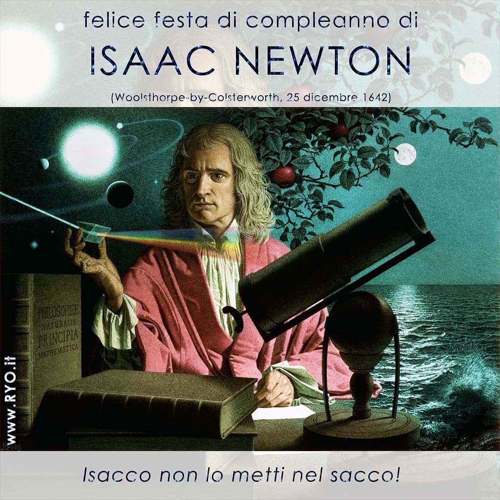 andreacabassi's tweet image. Oggi commemoriamo la nascita di un'illustre figura a cui la nostra civiltà ancor oggi deve molto, sia per quanto fece in vita, sia per i principi che formano la sua eredità per il genere umano.
Buon compleanno Isaac Newton!
-
#natale2017 #holidays #holid… ift.tt/2C03viB