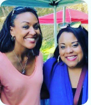 LivingItUpShow's tweet photo. Merry Christmas from the Dynamic Duo! Princess Robin and K-Cee Deeva! #RainierAvenueRadio https://t.co/JgytGzZhha