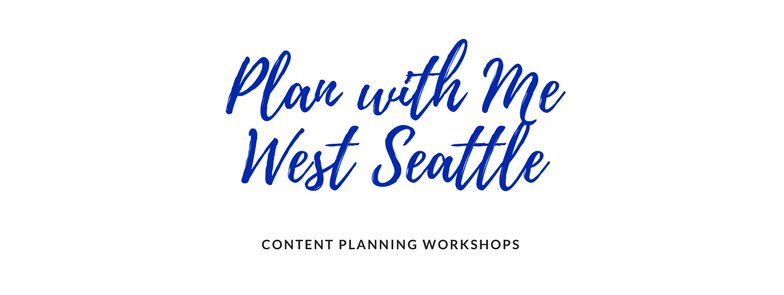 xowmediallc's tweet photo. 2018 #SODO and #WestSeattle #content #planning #workshops just announced: https://t.co/gv89jZTQaT  #planwithme #seattle https://t.co/rQdJ7XKwHe