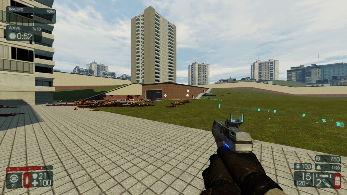 VickiVampiress's tweet photo. WHEN WORLDS COLLIDE @KillingFloor @GModOfficial #garrysmod #killingfloor #gm_construct https://t.co/Pc6xzeFelC
