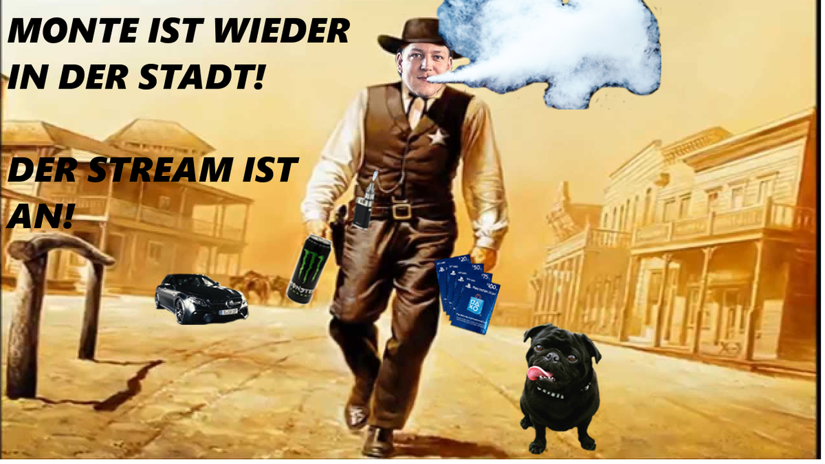 wipalg's tweet photo. @MontanaBlack  #streambilder  Leider wieder etws zu spät. Aber kannst es gerne brauchen falls du noch Ankündigungs-Bilder brauchst https://t.co/VqVLhniYbR