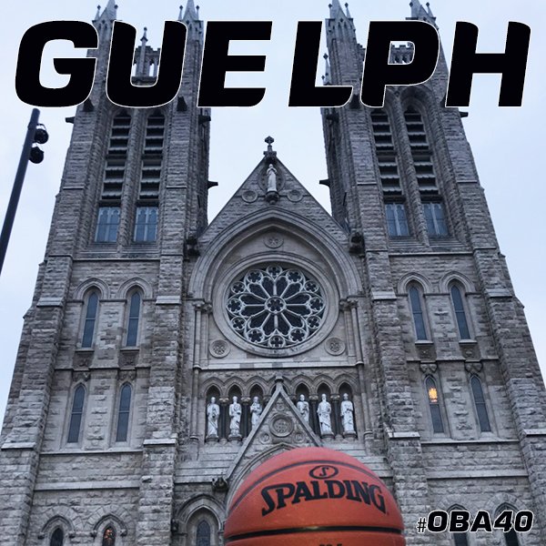 OBABBall's tweet photo. Ontario Basketball is celebrating our 40th Anniversary! Watch for the final 4 days as we go around the province to celebrate our heritage #Guelph #OBA40 https://t.co/QDg1UnmUel