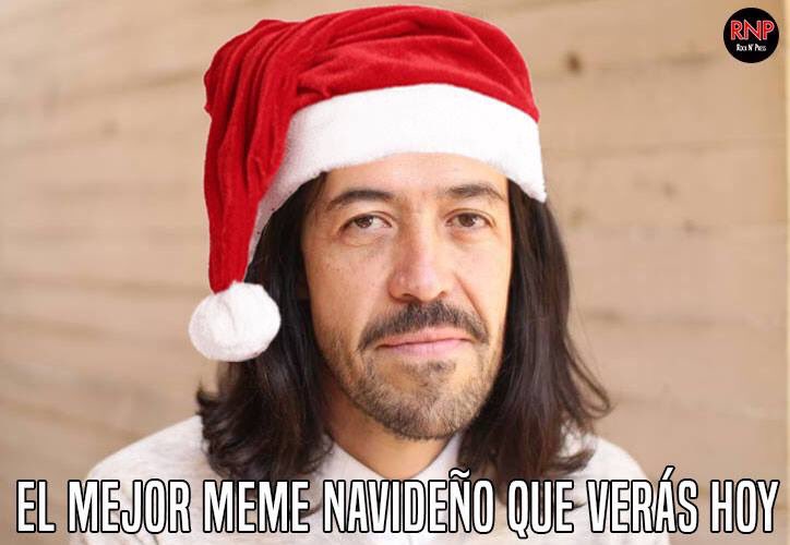 RockNPress's tweet photo. Este es el mejor Meme navideño que verán el día de hoy #FelizNavidad https://t.co/if0tUWXoVr