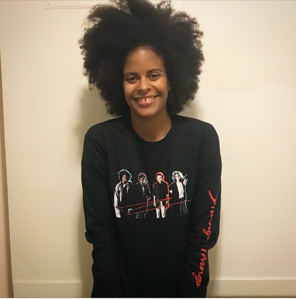 gabbymaiden's tweet photo. Merry Christmas Eve!! Last minute shopping? How about the punk ladies of @Stranger_Things T-shirt? 🤗🎄🎁 Purchase in store at @BoxLunchGifts 💖 #Christmas #lastminute #giftideas #strangerthings #mick #kali #punkeleven #dottie https://t.co/4IQ4jGcxyR
