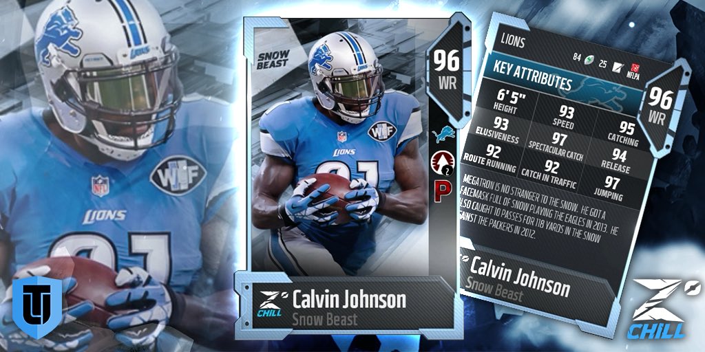 EASPORTS_MUT's tweet photo. Zero Chill indeed @calvinjohnsonjr https://t.co/vD7DOb2tP1