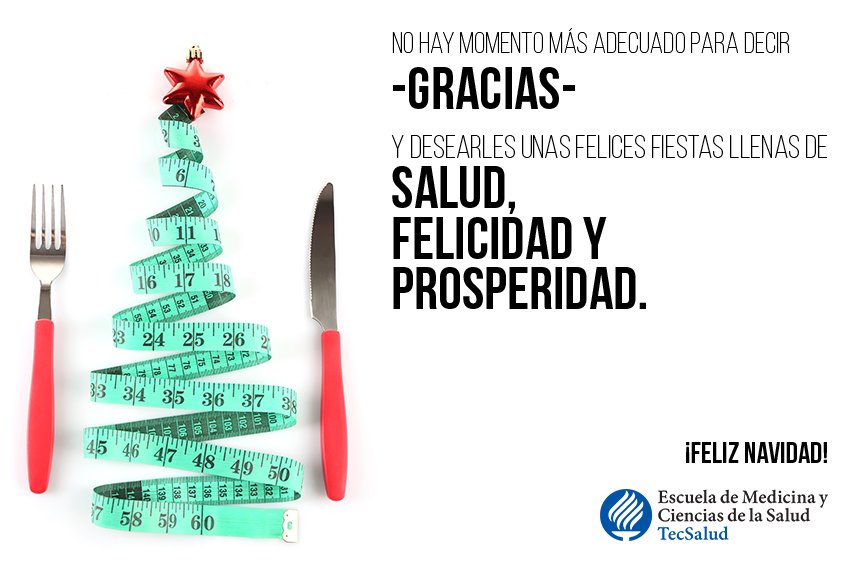 emcs_tecdemty's tweet photo. No hay momento más adecuado para decir: GRACIAS...
Y desearles unas felices fiestas llenas de SALUD, FELICIDAD Y PROSPERIDAD...
La #EMCZ les desea una #FelizNavidad
#FelizNavidad2017
#Nochebuena
#TecSalud #TECdeMonterrey https://t.co/6vVeaCu74j