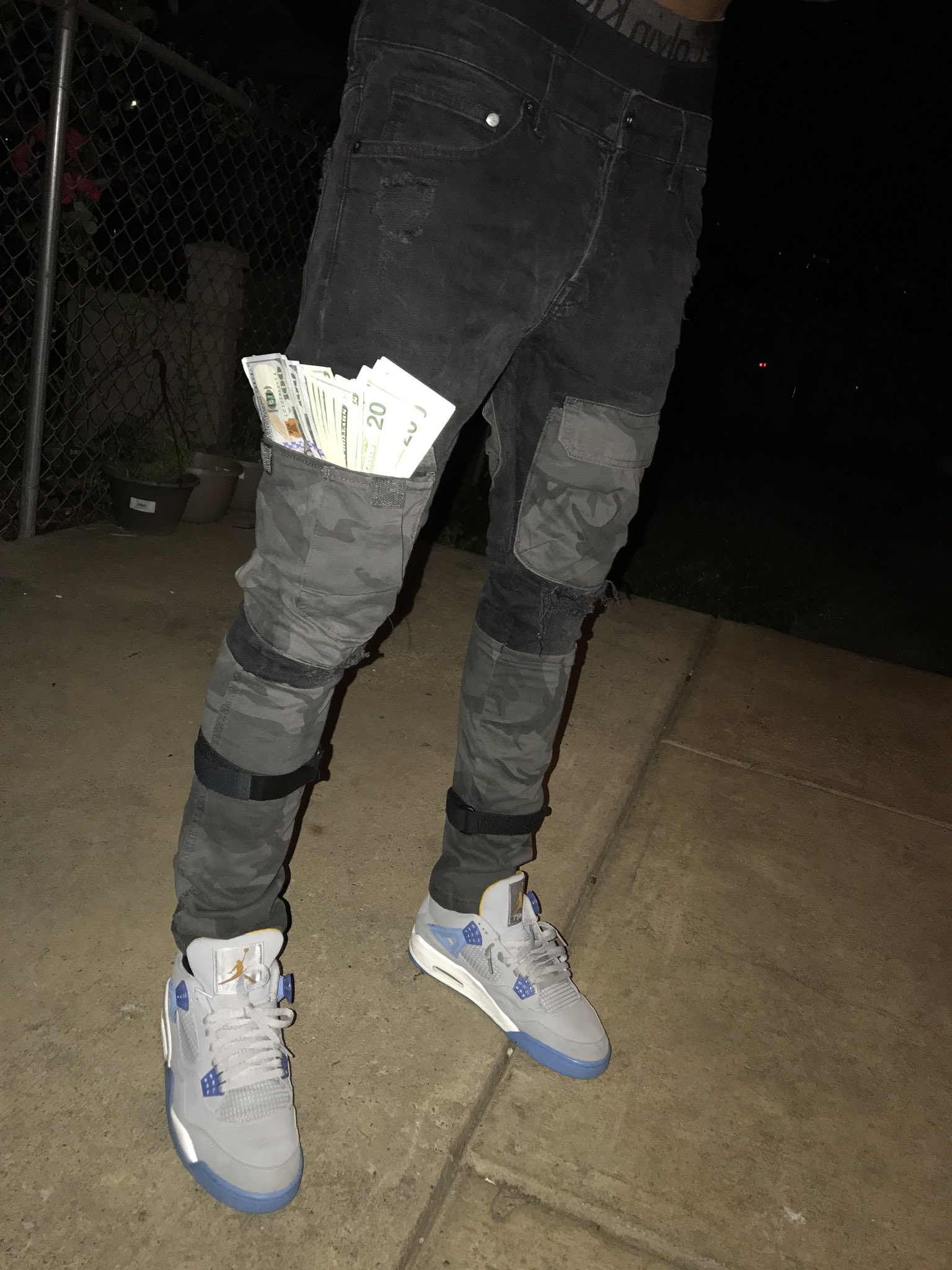 Lil skies best sale louis vuitton jeans