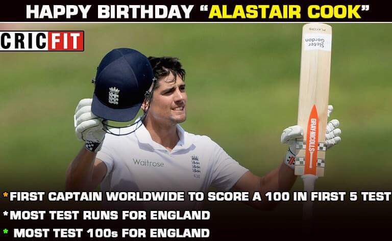 Happy Birthday Alastair Cook 