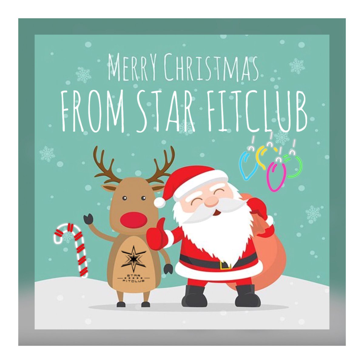 starfitclub's tweet photo. Merry Christmas from #STARFITCLUB 🎄🎁❤️ We hope your holidays will be filled with peace, joy and prosperity throughout the year 🙏🏻
▪️
▪️
▪️
#HappyHolidays #MerryChristmas  #SomersPoint #LinwoodNJ #OCNJ #EHT #SouthJersey #SouthJerseyFitness https://t.co/AQec13x5Sc