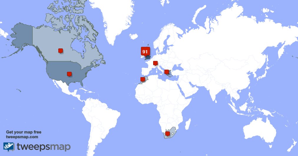 LisaGLCars's tweet photo. My followers live in UK. (91%), USA(6%)... Get your map: https://t.co/f8ysViDw7H https://t.co/ZEhTQMzz8e