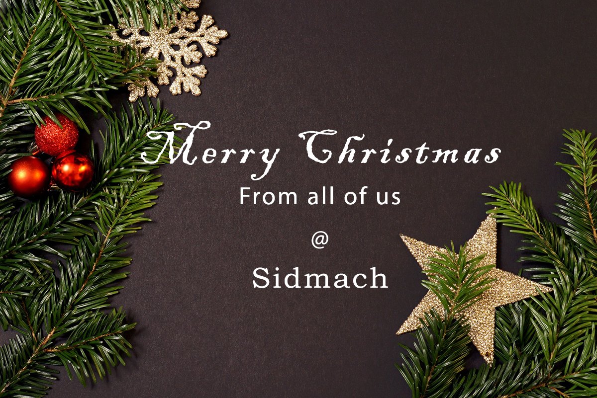 sidmach's tweet photo. The entire staff and management of Sidmach Technologies wish our clients, customers, partners and followers a joyous holiday season filled with peace &amp; success. We say Merry Christmas!

#MerryChristmas #Christmas #SeasonsGreetings #Holiday https://t.co/gaETr3tpVl
