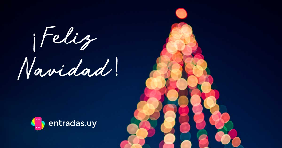 EntradasUy's tweet photo. ¡Les deseamos una muy #FelizNavidad! https://t.co/2jU9Z51GH5