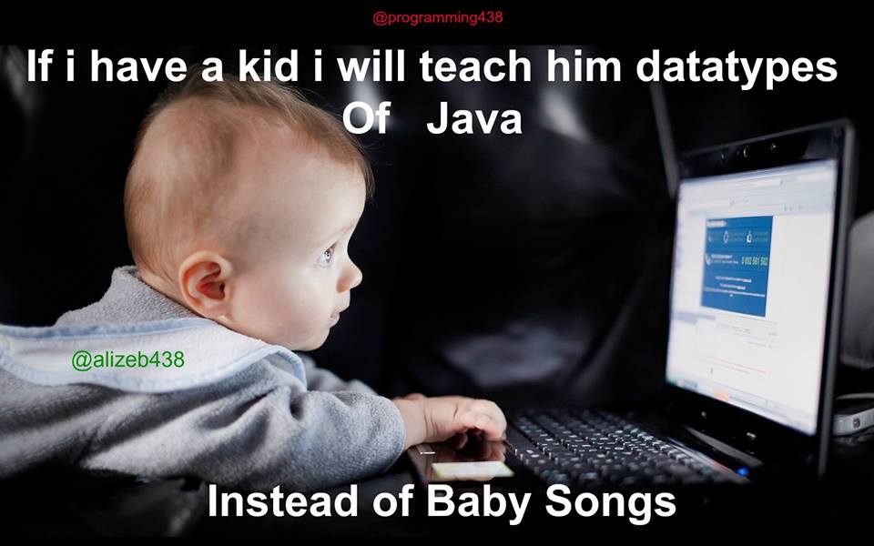 alizeb438's tweet image. I will teach him #_JAVA ☕️ data types ❤️💚
Insha&apos;Allah 💚