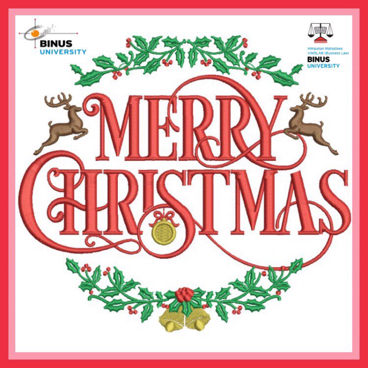 Keluarga HIMSLAW mengucapkan Selamat Natal dan Tahun  baru, Semoga kita semua mendapat berkat Natal dan kebahagiaan, terutama di tahun baru yang akan datang.

#Salam Himslaw