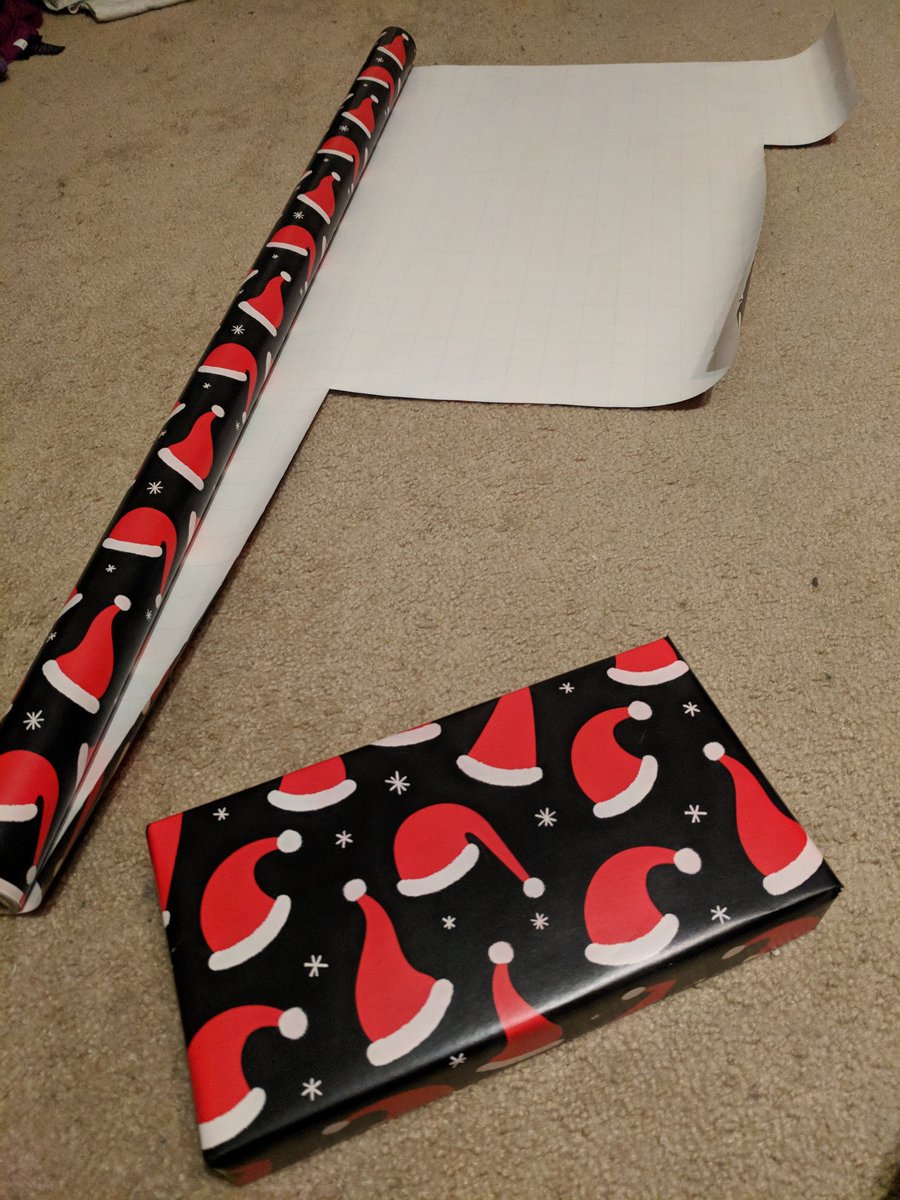 dyreerawrs's tweet photo. Wrapping presents to @BTS_twt #MicDropRemix - that counts as Christmas music, right? #CantStopStreaming https://t.co/6oDo4VygBb