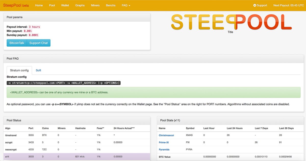 SteepPool's tweet image. New site !!!!
Happy mining!

#steeppool #multipool #bitcoin #litecoin #altcoin #crypto