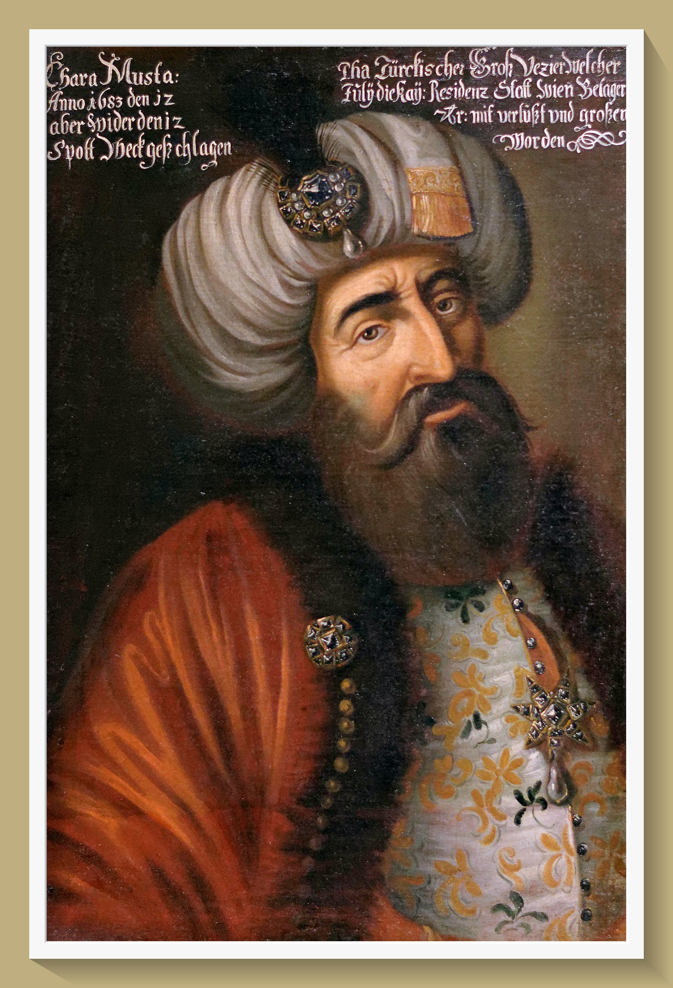 tarih on Twitter "Sadrazam Merzifonlu Kara Mustafa Paşa 334 yıl önce
