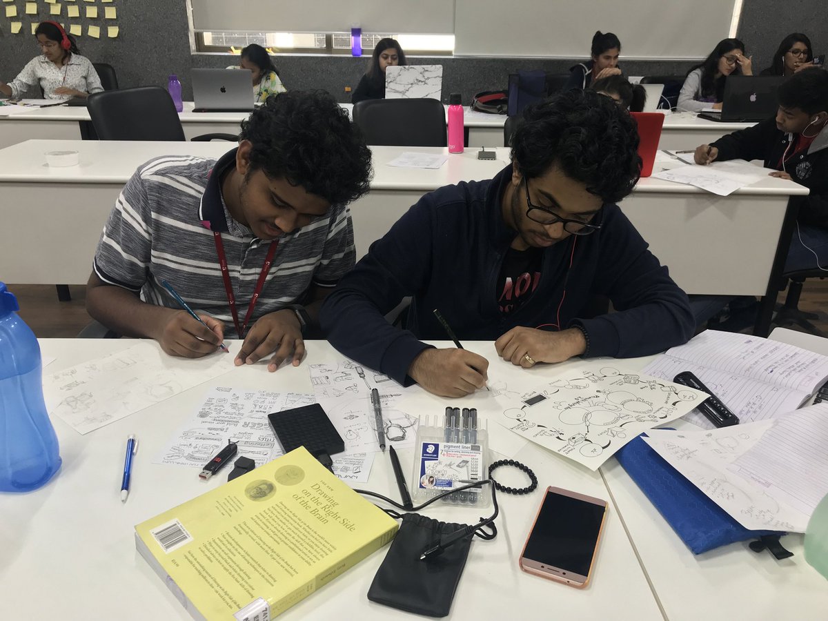 nmims_design's tweet image. 1/2 Students storytell by visually rich narrations

#nmimsdesign #designstorytelling #engagingdesign #creativedesign #visualnarrative #illustration #visuallyrichpicture