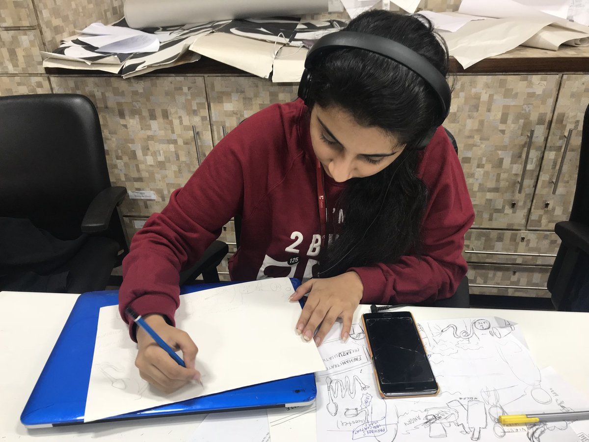 nmims_design's tweet image. 1/2 Students storytell by visually rich narrations

#nmimsdesign #designstorytelling #engagingdesign #creativedesign #visualnarrative #illustration #visuallyrichpicture