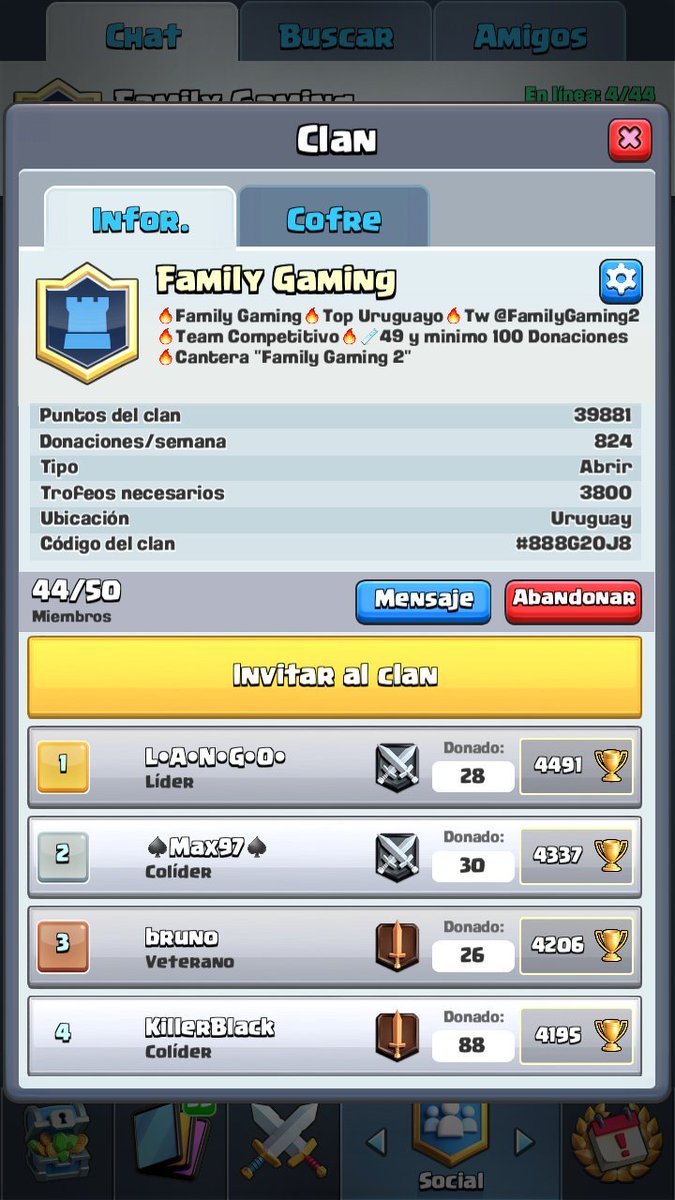 FamilyGaming2's tweet photo. @LoschivilCR PARTICIPO 
-lango
-skipper
-dami
-max
-seba
-killer
-mapache
-roxlolo
-alan.k
-byagusnake https://t.co/glO3MnQdY6
