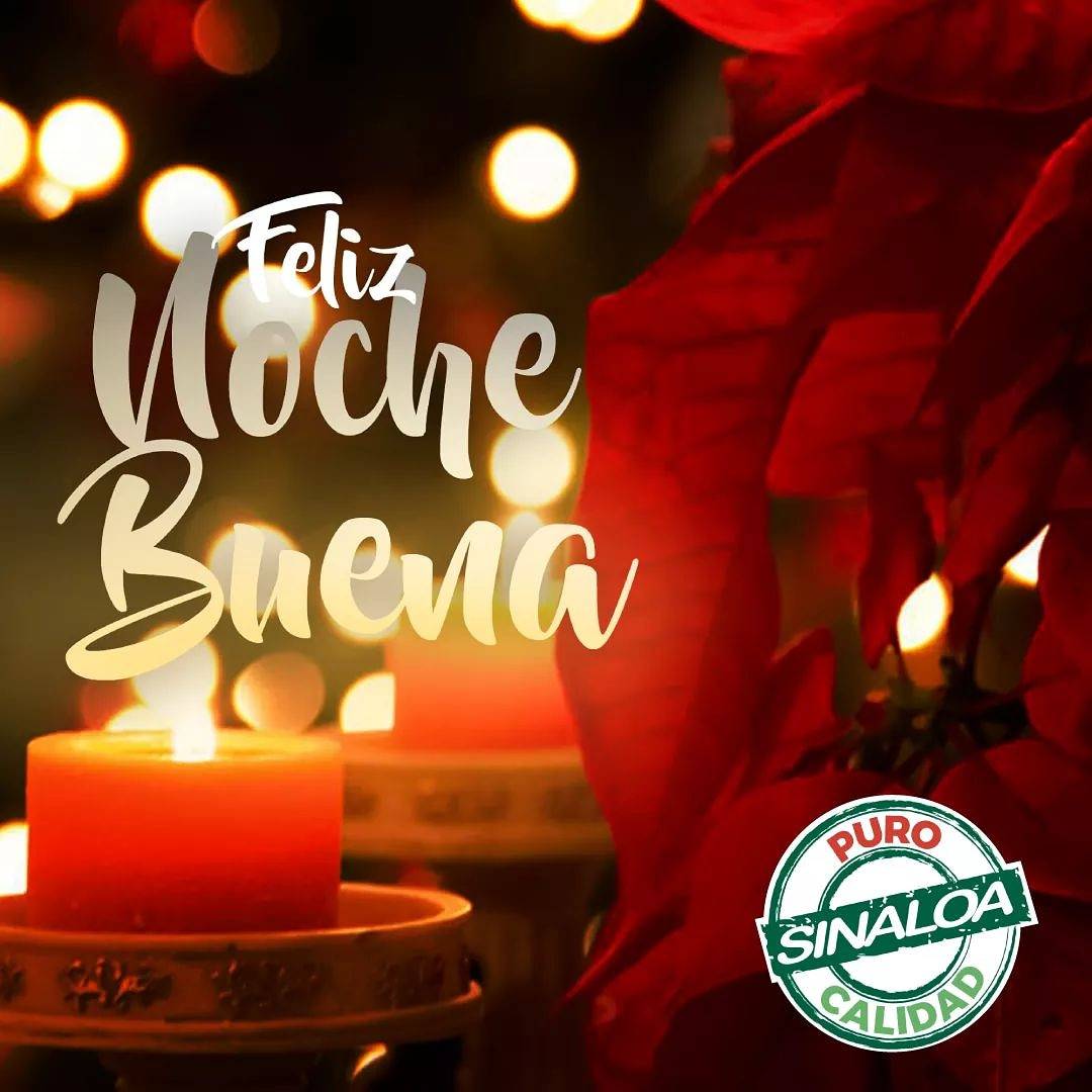 Disfrutemos esta #Nochebuena en compañía de la familia y compartamos con ellos la alegría de estas fiestas. Nuestros mejores deseos para todos. #PuroSinaloa
