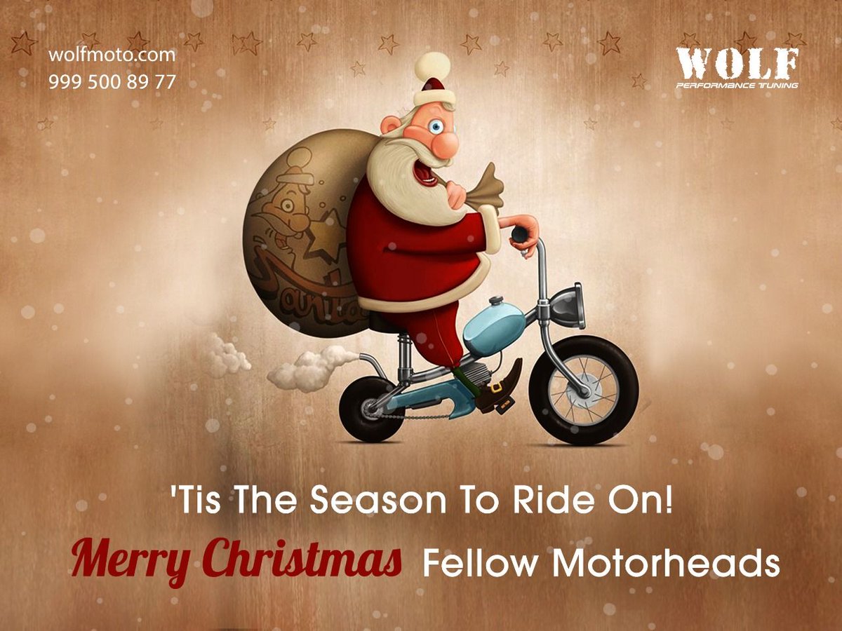 WolfRemap's tweet photo. 'Tis the season to ride on. Merry Christmas fellow Motorheads. #MerryXmas #HappyHolidays #rideon https://t.co/9rcTB574lD