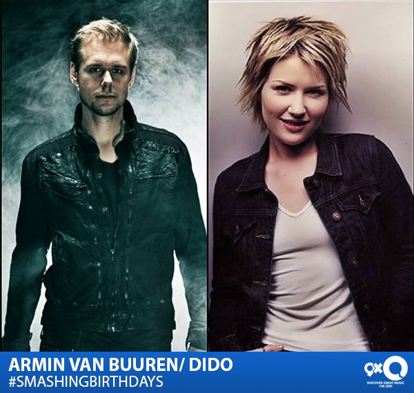 Armin Van Buuren & Dido celebrate their today!

Happy Birthday and Merry Christmas!   