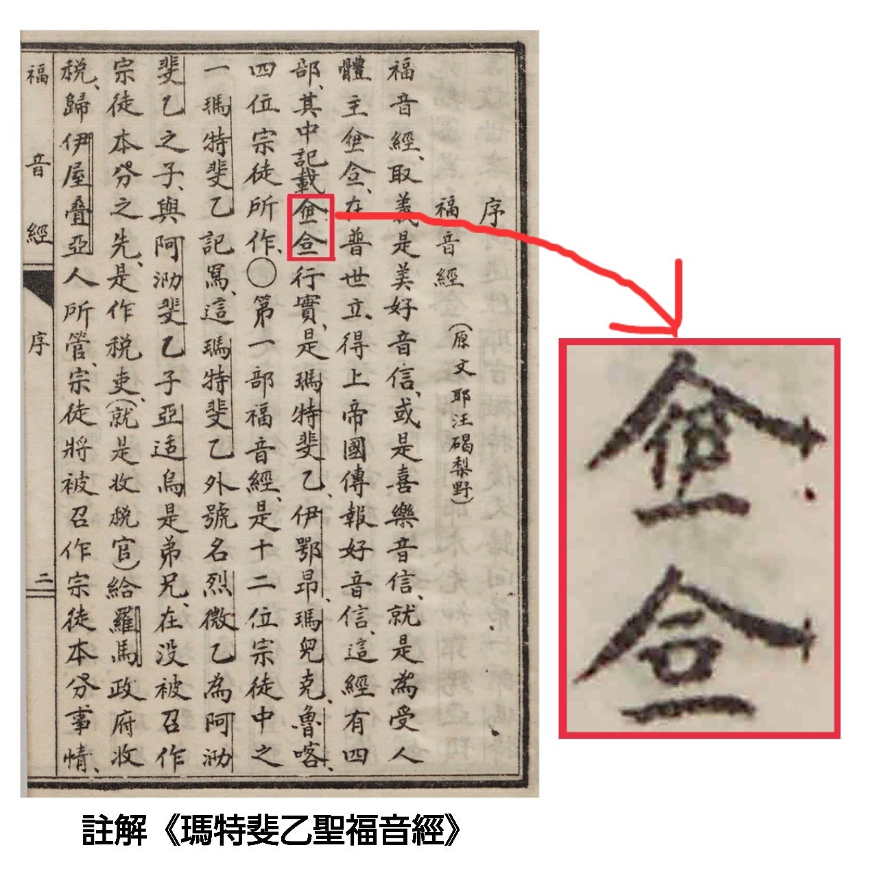 拾萬字鏡 28 イエス キリストをあらわす漢字 1911年に出版された 註解 瑪特斐乙聖福音經 マタイの福音書 にみえる ロシア正教会が漢訳したときにイエス キリストを表す文字として新作した 拾萬字鏡 28 イエス キリストをあらわす漢字 1911年に出版された 註解 瑪特斐乙聖福音經 マタイの福音書 にみえる ロシア正教会が漢訳したときにイエス キリストを表す文字として新作した