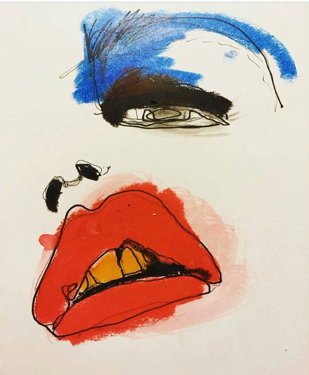 StrekozaMag's tweet photo. The girls by Rebecca Russo (@cigarettes_kale) from #NYC are recalcitrant&amp; obstinate cougars in #black glittering tights. They smoke and swear, they are dirty and loud, but something, in the #glance, one can see: they are frozen little sparrows inside.
#painting #artwork #Artinfo https://t.co/FvQUew914r