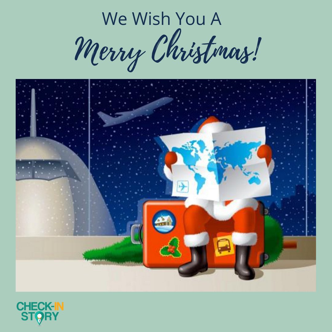 Merry Christmas to all of you, from the Checkin Story Family! Hope your future travels are merrier than ever!