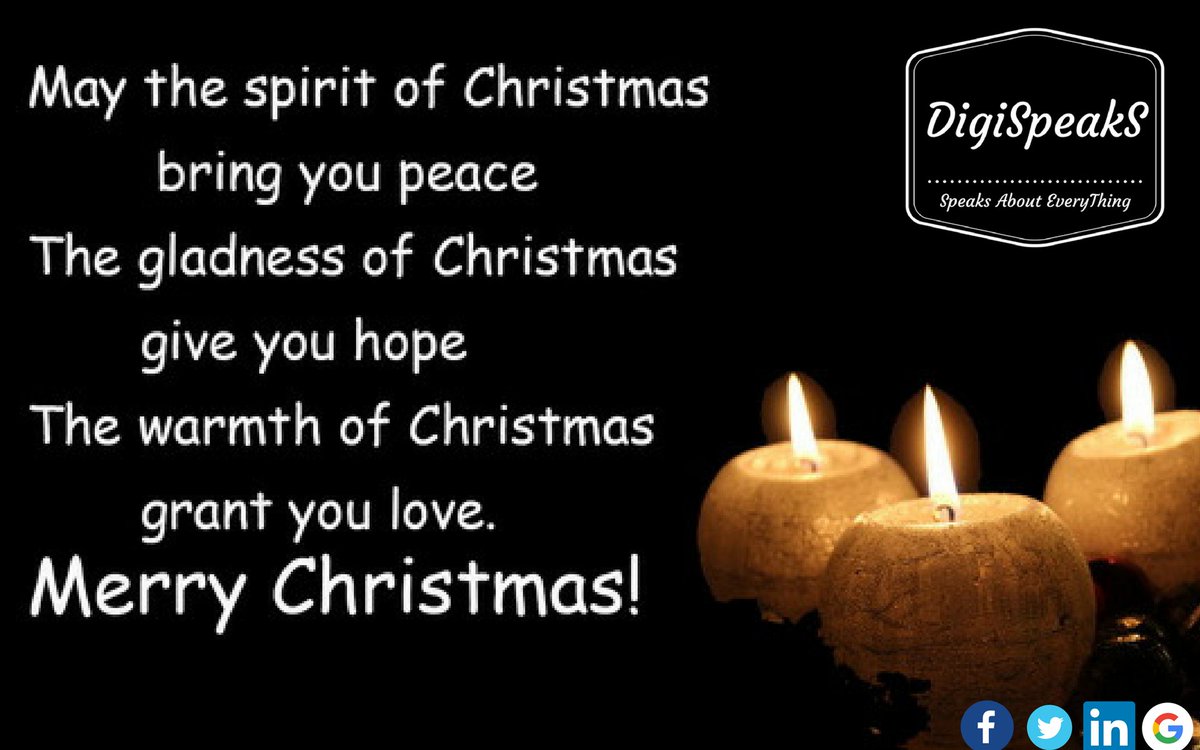 SpeakDigi's tweet photo. #MerryChristmas #HappyChristmas
DigiSpeakS wishes you all Merry Christmas. https://t.co/s5NAS6f3Ue