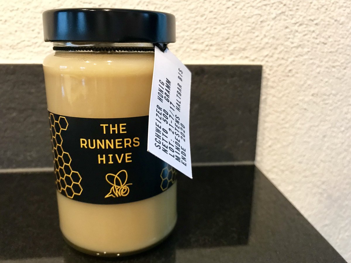 Honig von Läufer für Läufer. 🍯🐝🎁👌
